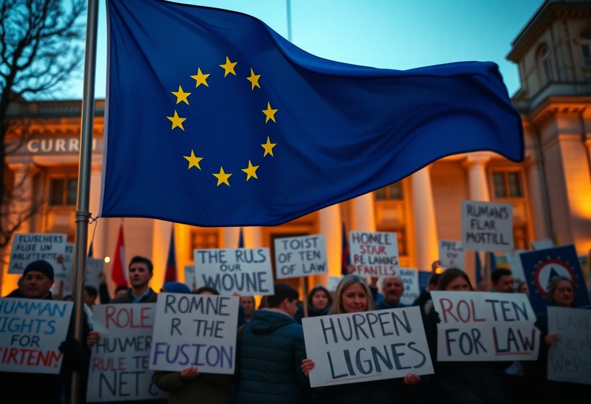 Droits de l’homme et état de droit – l’UE face aux dérives autoritaires