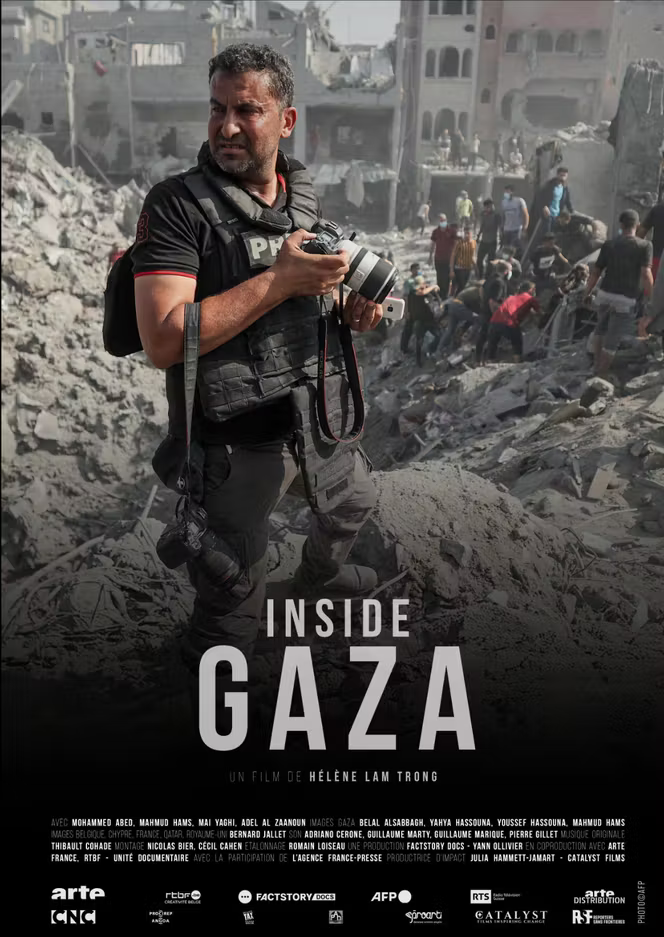 « Inside Gaza », d’Hélène Lam Trong, co-produit par AFP/Factstory pour Arte, prix Enquête et Reportage des Assises du journalisme 2026.