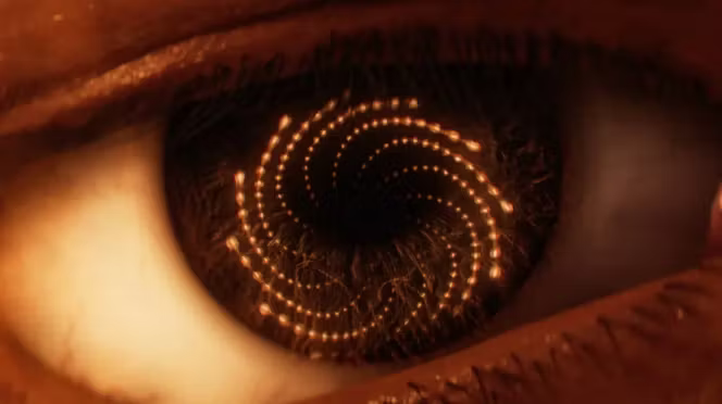 Le récit énigmatique de « Saros » est entrecoupé de visions irréelles et de plans entêtants.