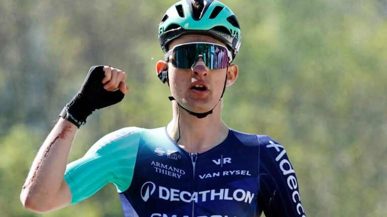 Cyclisme: le prodige français Paul Seixas remporte la Flèche Wallonne