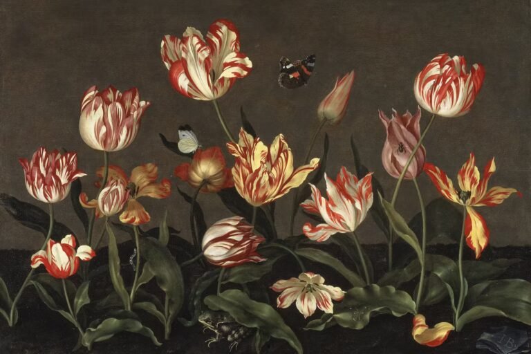 Des virus à l’origine de la beauté pleine de panache des tulipes marbrées