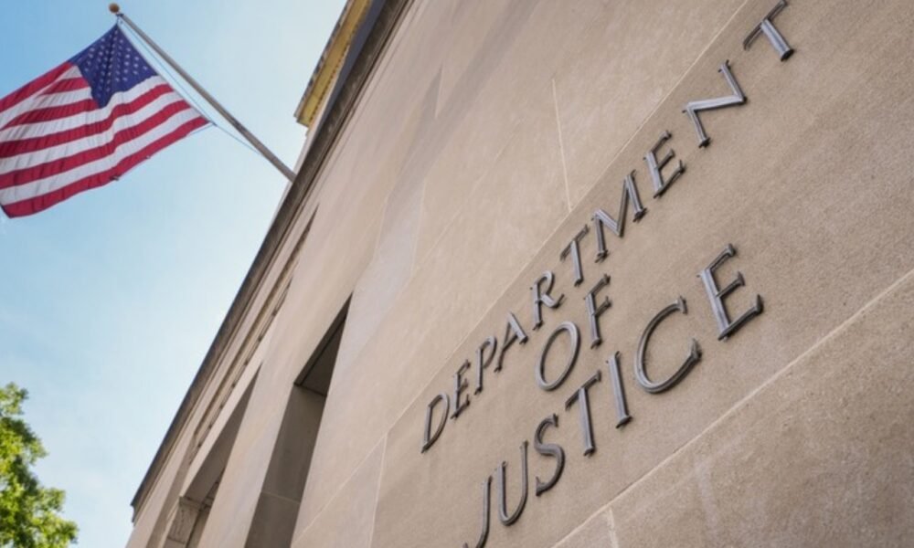 Le bâtiment du Département de la Justice américain à Washington