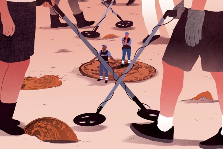 Monnaies anciennes, fossiles… Comment les fouilles archéologiques clandestines font « disparaître l’histoire »