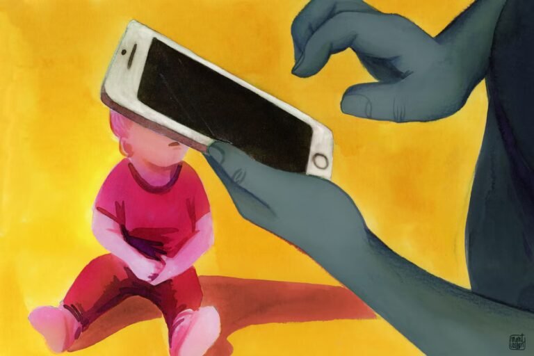 Quand les écrans brouillent les interactions entre parents et bébés