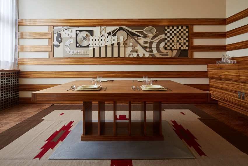 Villa Cavrois, rez-de-chaussée, salle à manger des enfants © Laurent Gueneau - Centre des monuments nationaux