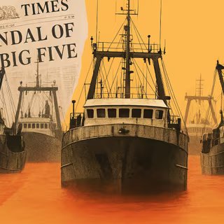Complicités politiques, manœuvres opérationnelles et montages financiers délibérément opaques : telle est la stratégie de domination des Big Five, dévoile l'ONG. © AI avec ChatGPT