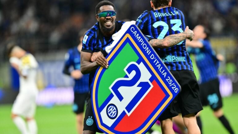 Football: en Italie, l'Inter Milan retrouve le titre et remet les points sur les i