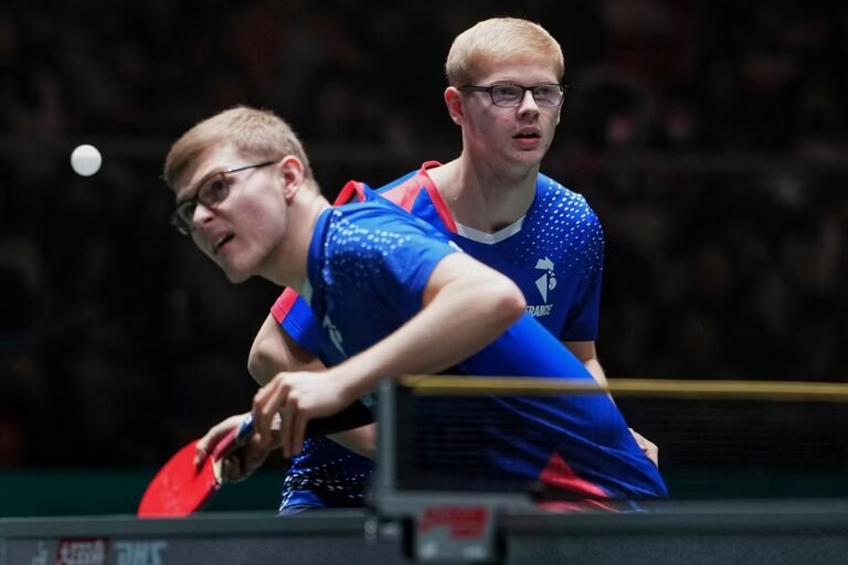 Les frères Lebrun et l’équipe de France rêvent « dans un coin de leur tête » d’un premier titre mondial en tennis de table