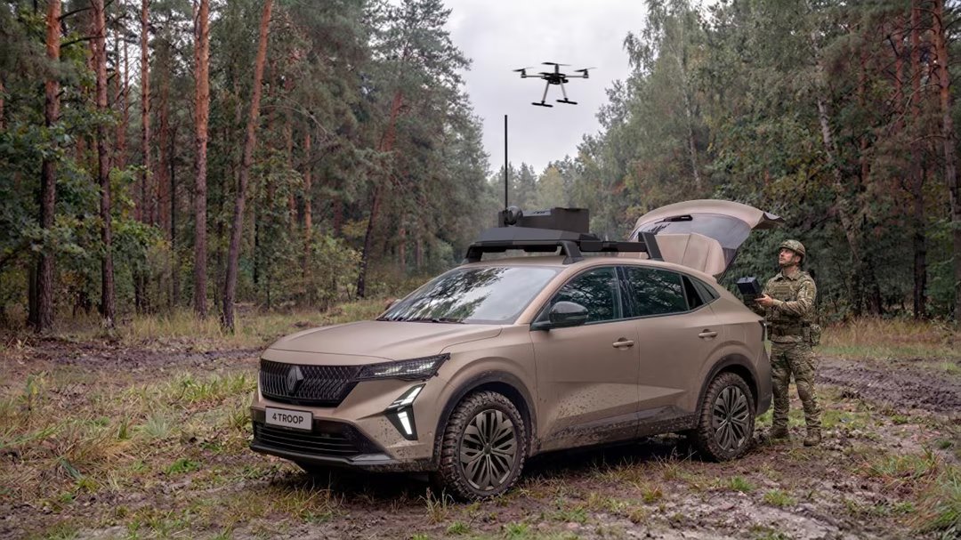 Renault militarise son SUV Rafale : pourquoi ce prototype en dit long sur les guerres futures 1 4TROOP