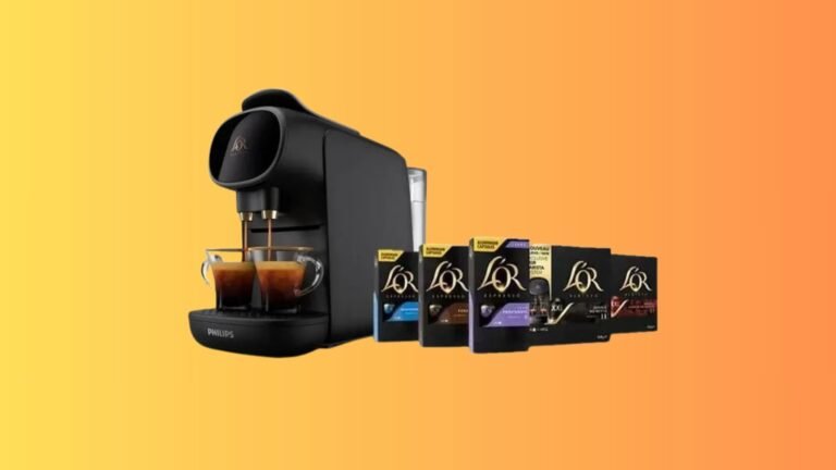 Cdiscount casse le prix de cette machine à café Philips avec 50 capsules offertes