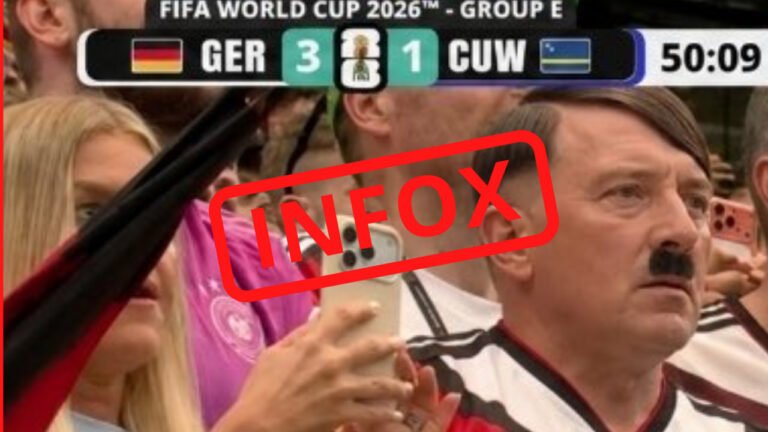 Coupe du monde 2026: ce supporter allemand grimé en Adolf Hitler n’existe pas