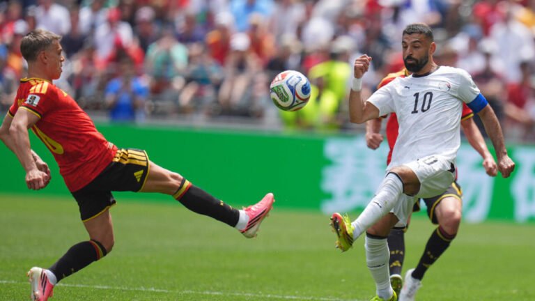 Coupe du monde 2026: l'Égypte tient la Belgique en échec pour son entrée en lice