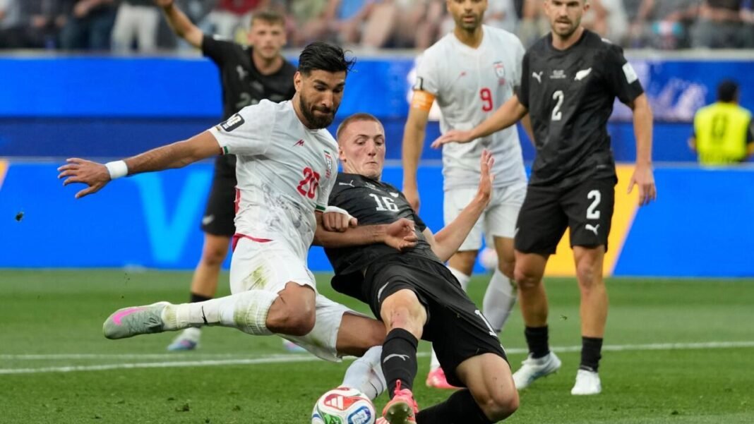 Coupe du monde 2026: revenu deux fois au score, l'Iran décroche le nul face à la Nouvelle-Zélande Coupe du monde 2026: revenu deux fois au score, l'Iran décroche le nul face à la Nouvelle-Zélande