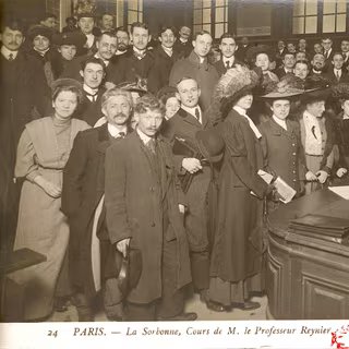 Voici l'étonnante expérience menée en 1925 pour tenter de prouver que le sommeil était inutile 2 Cours de l’académicien Gustave Reynier à la Sorbonne dans l’amphithéâtre Descartes, en 1909. © Bibliothèque de la Sorbonne, Wikimedia Commons, CC BY-SA