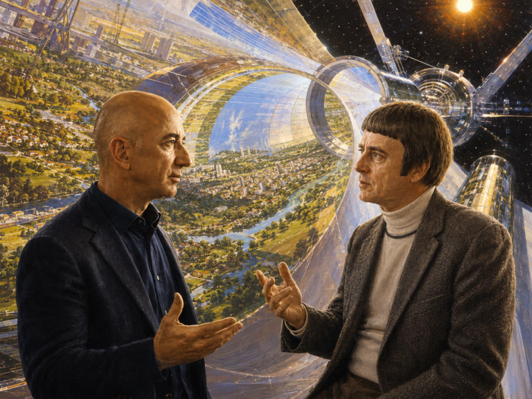 Jeff Bezos veut transformer la Terre en planète-jardin en déplaçant l'industrie dans l'espace : est-il devenu fou ?