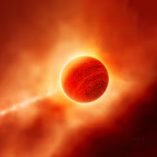 Une exoplanète de type Jupiter nouvellement découverte est en orbite autour d’une naine blanche, une étoile morte. Pour les astronomes, le système ressemble à ce que sera notre Système solaire quand notre Soleil aura rendu son dernier souffle. © Artsiom P, Adobe Stock