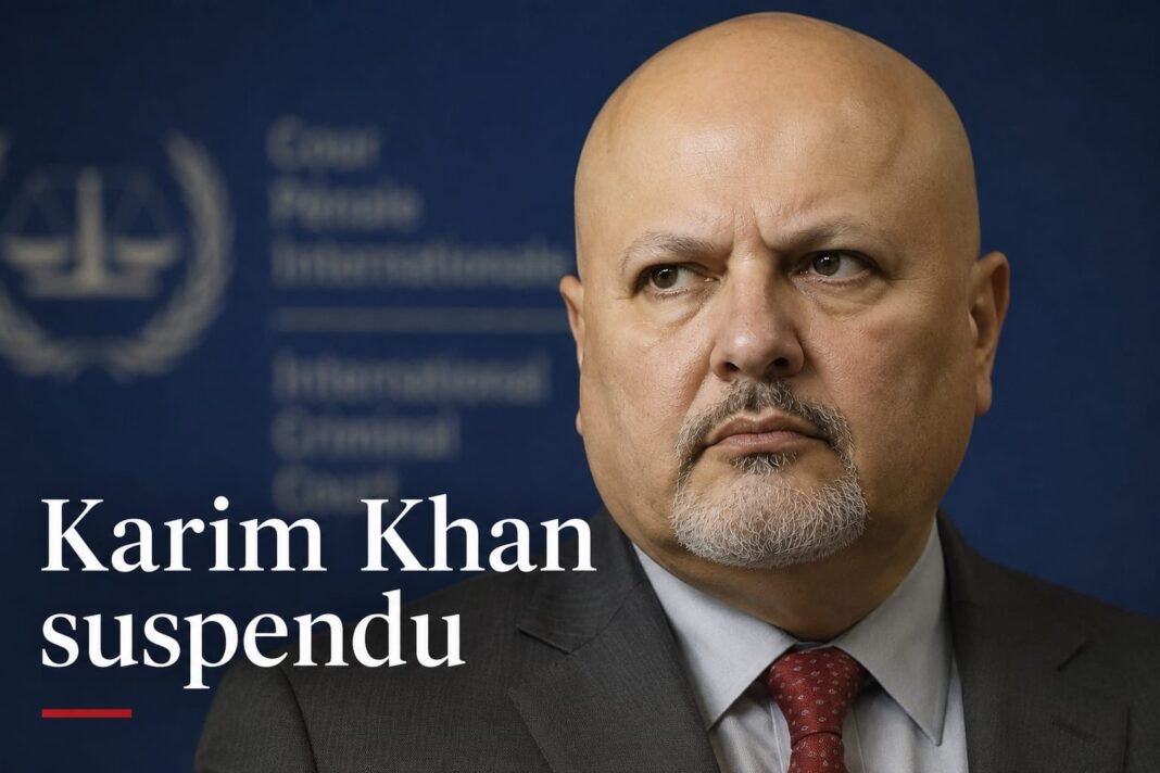 Karim Khan suspendu : une crise sans précédent secoue la Cour pénale internationale Karim Khan suspendu : une crise sans précédent secoue la Cour pénale internationale