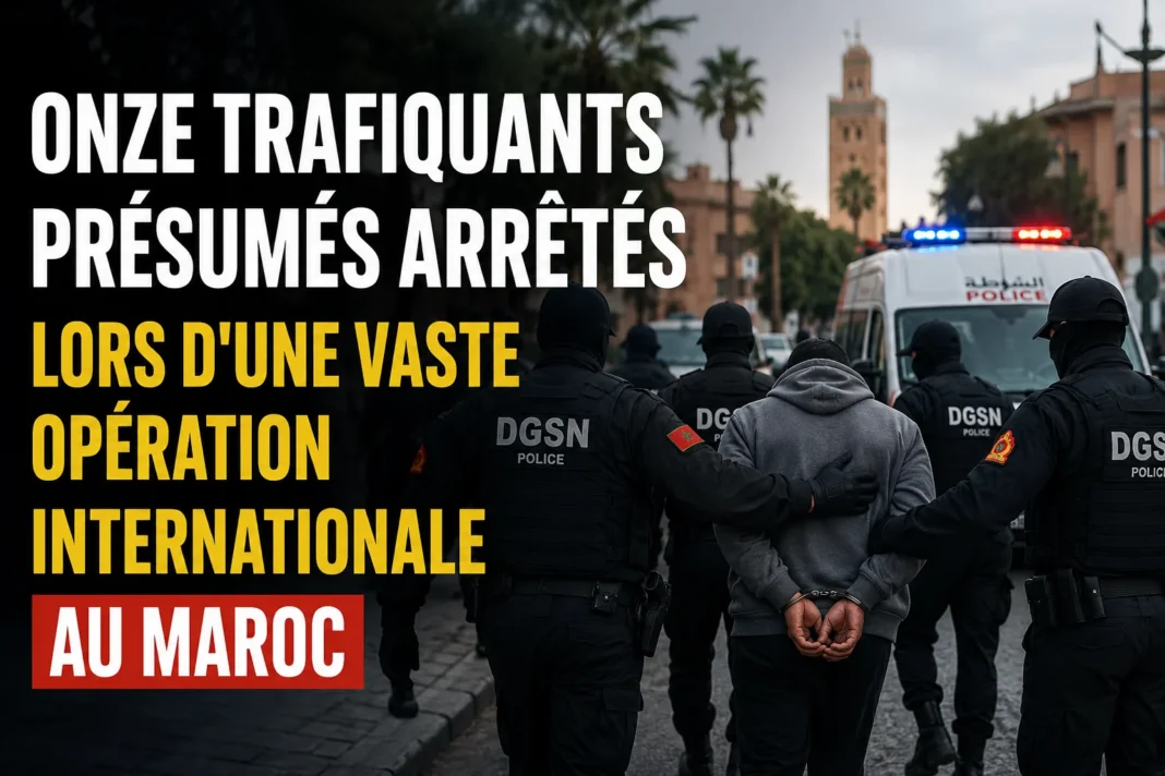 Isaac Hammouch: le Maroc frappe un grand coup contre le trafic international, onze suspects arrêtés Isaac Hammouch: le Maroc frappe un grand coup contre le trafic international, onze suspects arrêtés