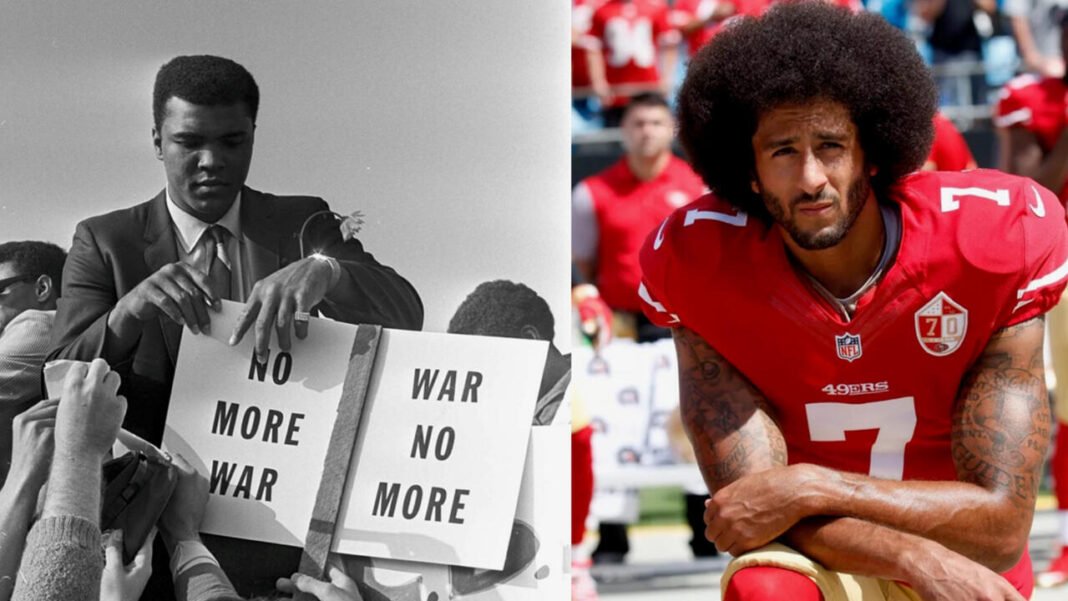 Ali et Kaepernick – KO debout, mais vainqueurs à jamais