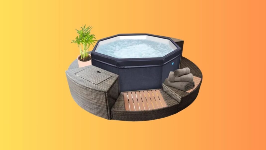 Bulles, chaleur et 200 € de moins : ce spa gonflable haut de gamme a tout pour vous séduire Bulles, chaleur et 200 € de moins : ce spa gonflable haut de gamme a tout pour vous séduire
