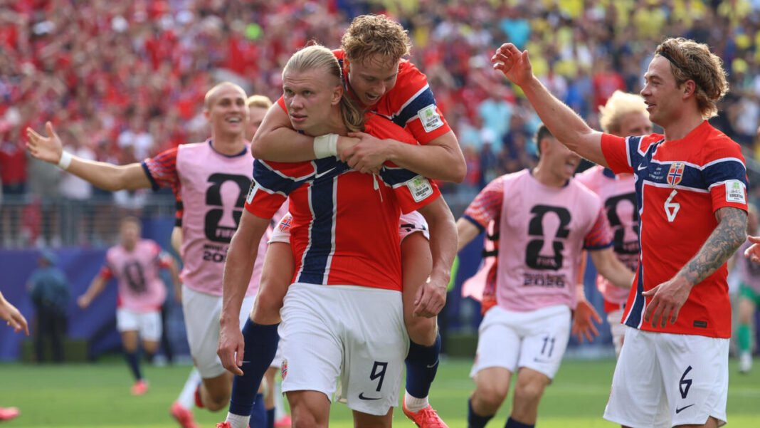 Coupe du monde 2026: Haaland met KO le Brésil et envoie la Norvège en quart de finale
