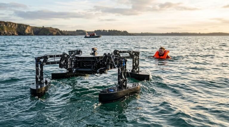 Des chercheurs créent un robot-araignée capable de retrouver et d’aider des victimes dans l’eau