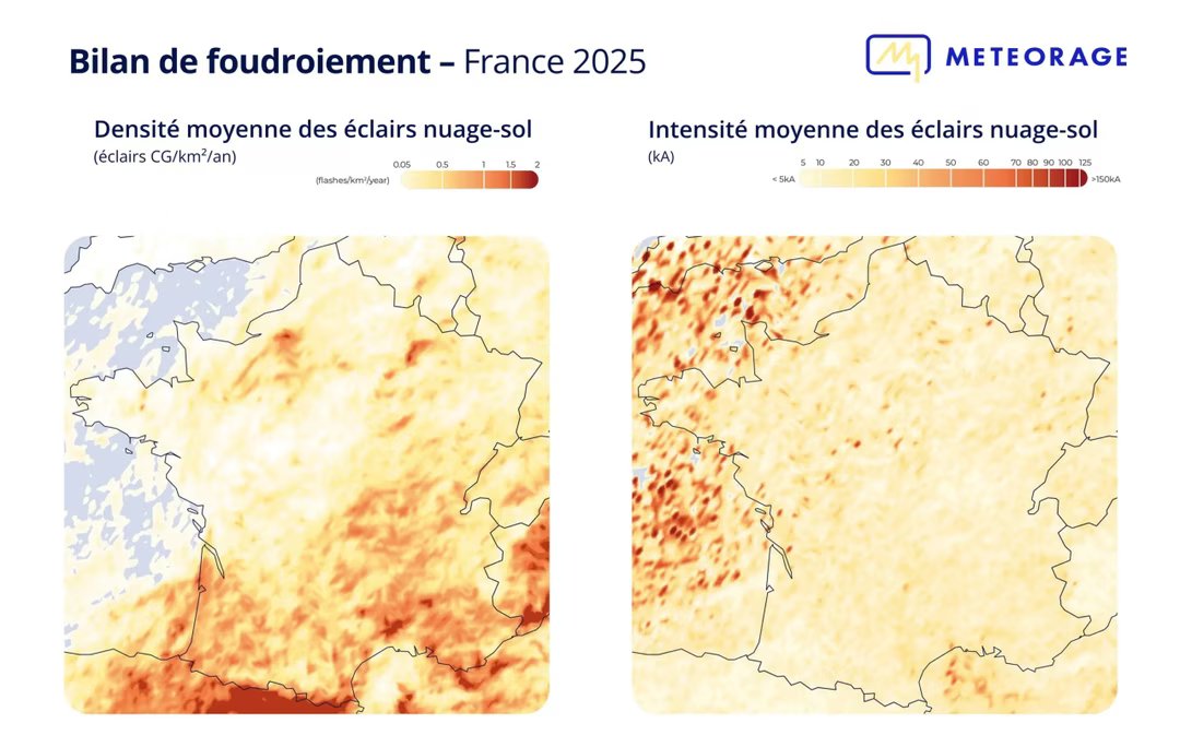Le ciel s’est déchaîné : 32 489 éclairs en 48 heures, un expert décrypte cet épisode hors norme 3 MTG bilanfoudroiement France2025 Meteorage