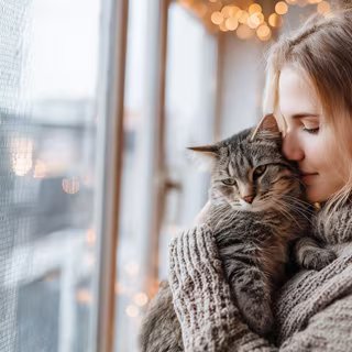 Caresser souvent un chat : voici ce que cela dirait de votre personnalité selon une étude scientifique 3 Le simple fait de caresser un chat pourrait déclencher dans le cerveau humain une hormone liée à l’attachement et à l’apaisement. © gpointstudio, Adobe Stock.