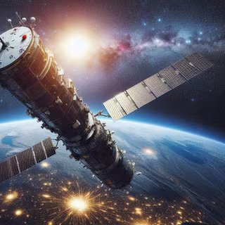 Un satellite alimenté au nucléaire vient d’être lancé : pourquoi marque-t-il un tournant et intéresse autant le Pentagone 2 Un satellite doté d’un armement nucléaire pour neutraliser des satellites militaires américains. © Sylvain Biget, Bing Image Creator