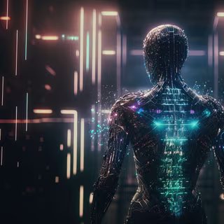 Illustration d'une intelligence artificielle. © David, Adobe Stock