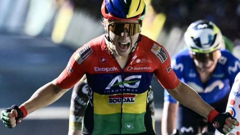 Tour de France femmes: la Mauricienne Kim Le Court s’impose à Tournon-sur-Rhône