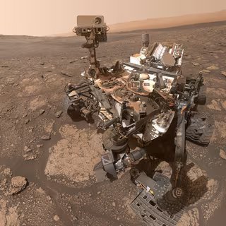 Le rover Curiosity continue de nous en apprendre plus sur la géologie de Mars. © Nasa, JPL-Caltech, MSSS