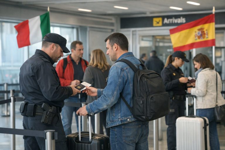 Tensions dans Schengen : l'Espagne instaure des contrôles pour les voyageurs italiens