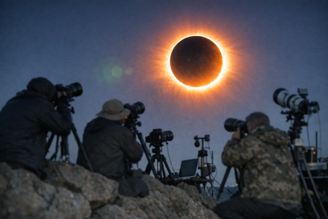 Quand l'ombre s'installe : les images marquantes de l'éclipse Quand l'ombre s'installe : les images marquantes de l'éclipse