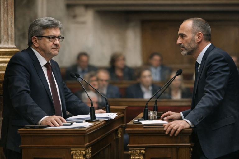 Mélenchon vs Glucksmann : duel inégal favorable à Mélenchon