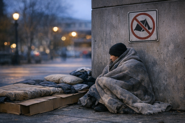 L'Indiana interdit de camper sur les biens publics : quelles conséquences pour les plus précaires ?