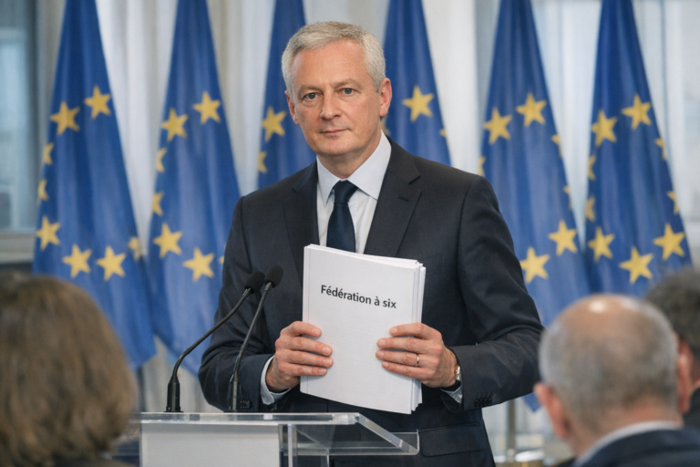 Fédération à six : le manifeste de Bruno Le Maire relance le débat européen