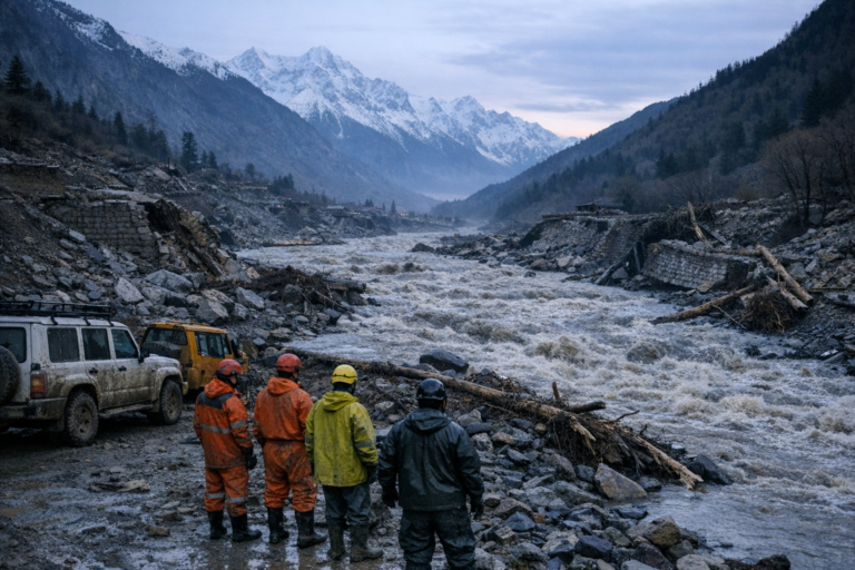 Crue mortelle à la frontière Népal-Tibet : au moins 98 morts, des centaines portés disparus