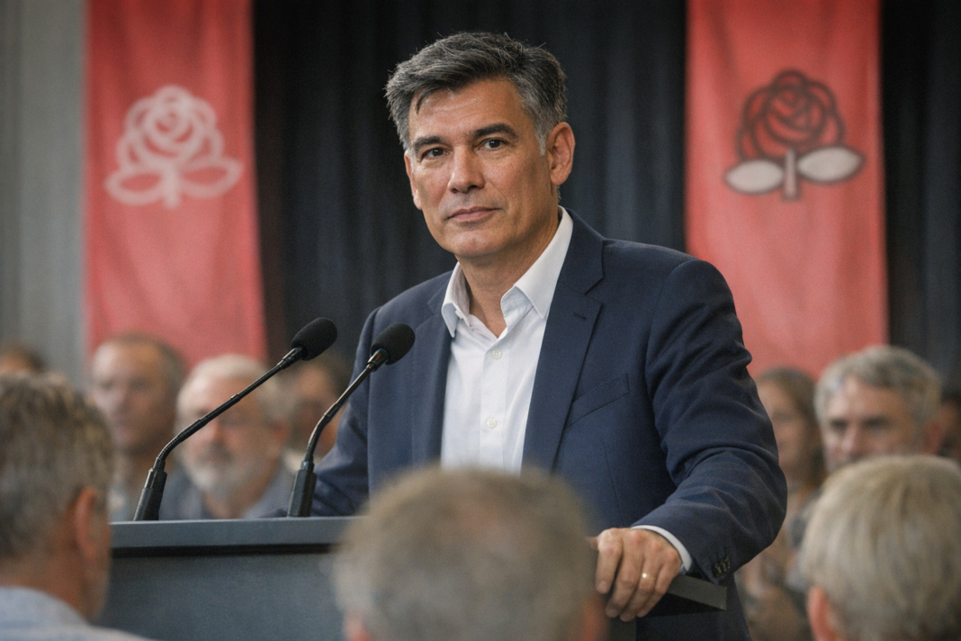 Olivier Faure officialise sa candidature à la primaire socialiste