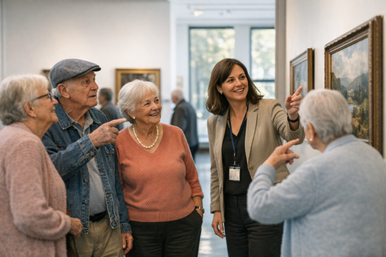 Quand la culture ouvre une porte: musées et personnes atteintes d'Alzheimer