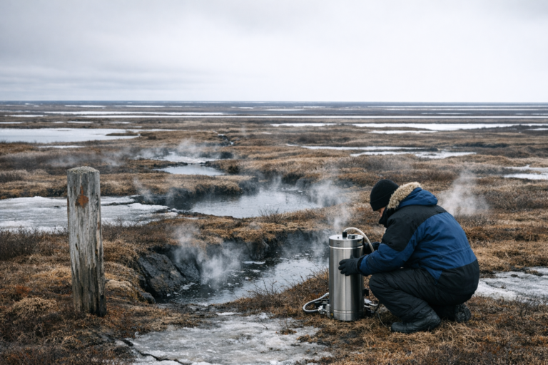 La Sibérie libère plus de méthane : le pergélisol en dégel accentue les risques climatiques