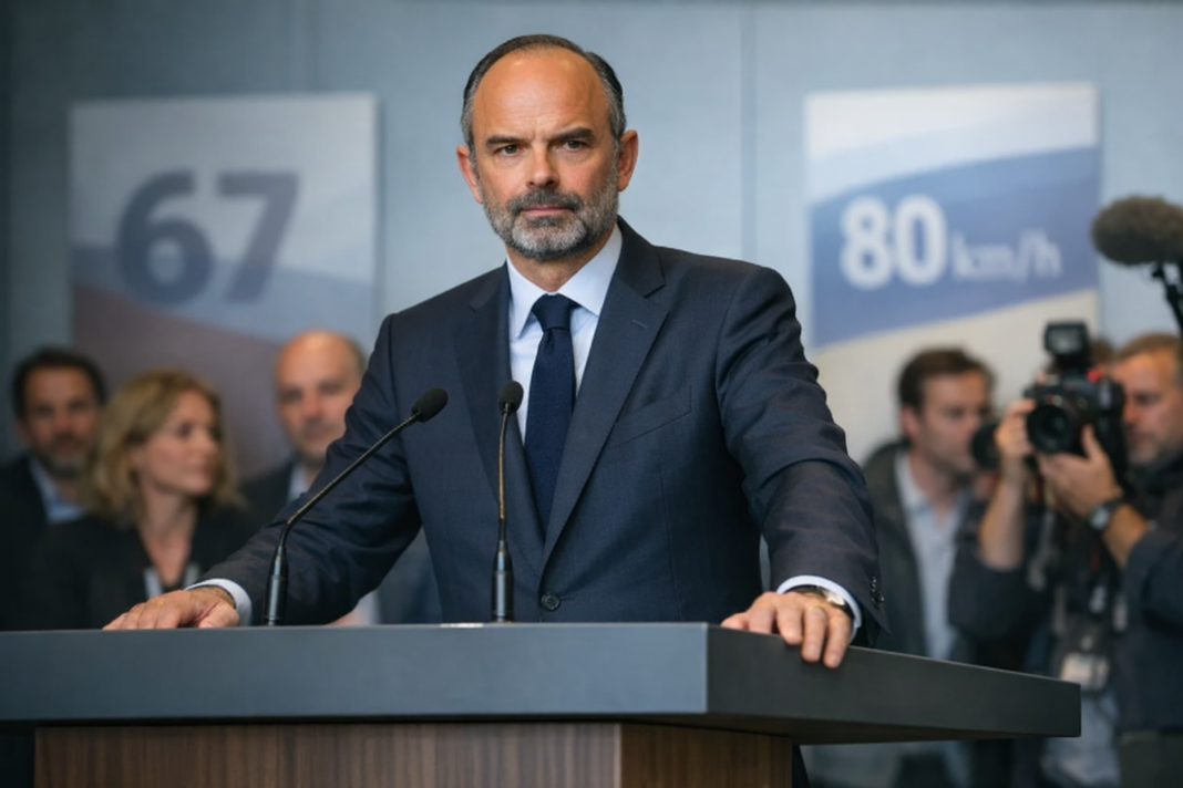 Présidentielle 2027 : Édouard Philippe cherche à se défaire des « 67 » et du 80 km/h