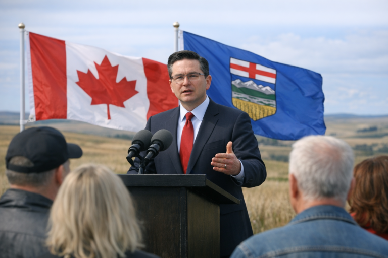 Poilievre presse les Albertains de choisir le Canada le 19 octobre