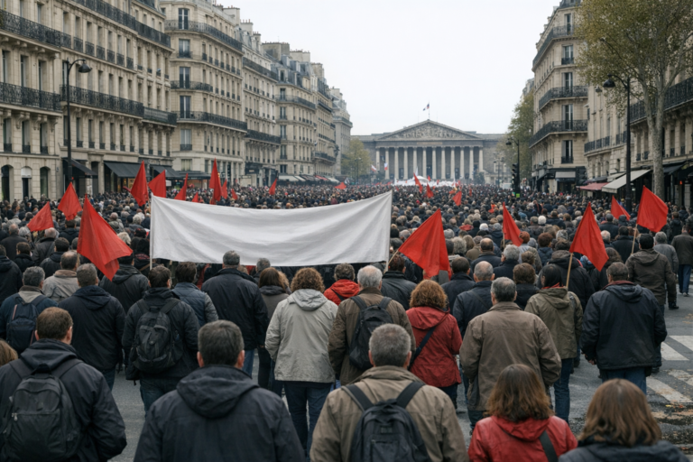 Fonctionnaires en grève à Paris : 30 000 agents mobilisés avant le budget 2027