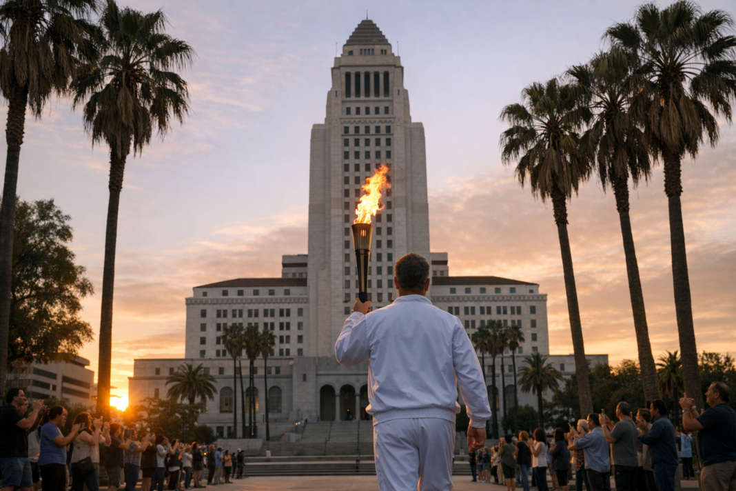 La flamme des JO 2028 parcourra les 50 États américains La flamme des JO 2028 parcourra les 50 États américains