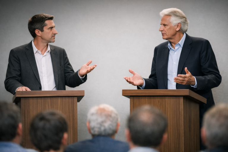 Quand Ruffin rencontre de Villepin: duel d'inclassables
