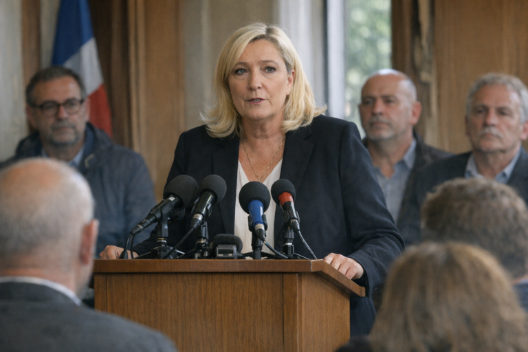 Marine Le Pen annonce l'abrogation « pure et simple » de la loi SRU