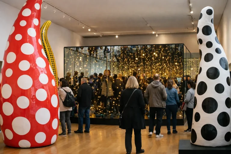 À Amsterdam, la grande rétrospective de Yayoi Kusama devient un hommage posthume