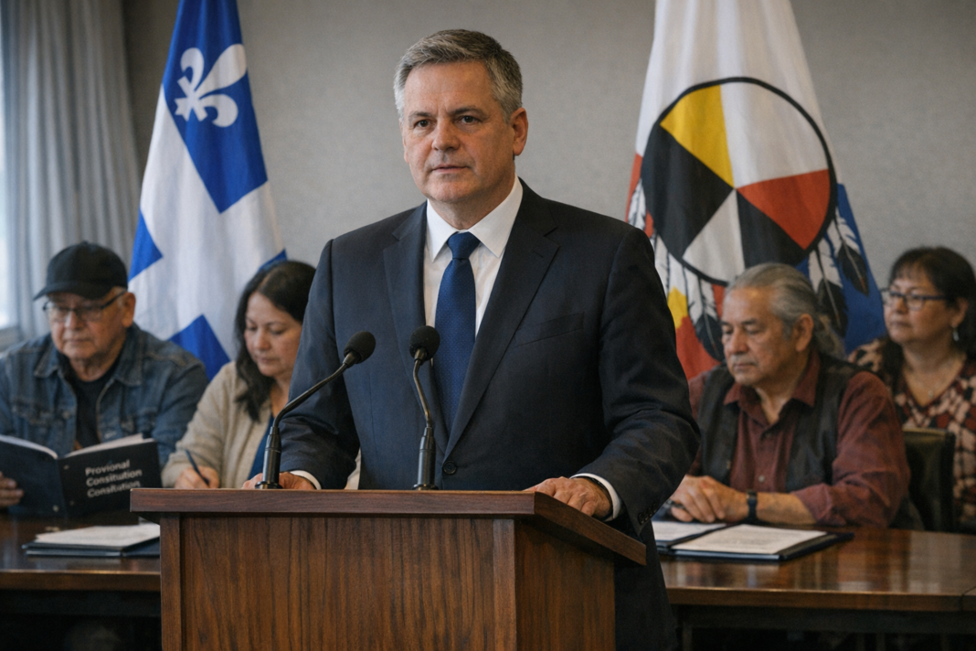 Constitution provisoire et consultation autochtone : le compromis annoncé par le PSPP secoue la campagne québécoise