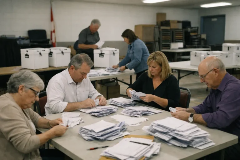 Référendum en Alberta : les bureaux ont fermé, le dépouillement commence